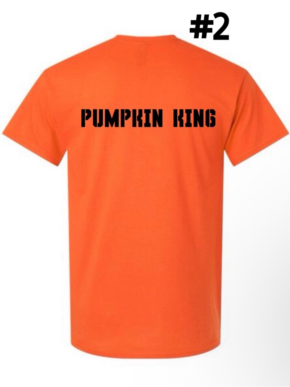 Pumpkin King Black Jack-O'-Lantern T-shirt unisex - Picture 6 of 7